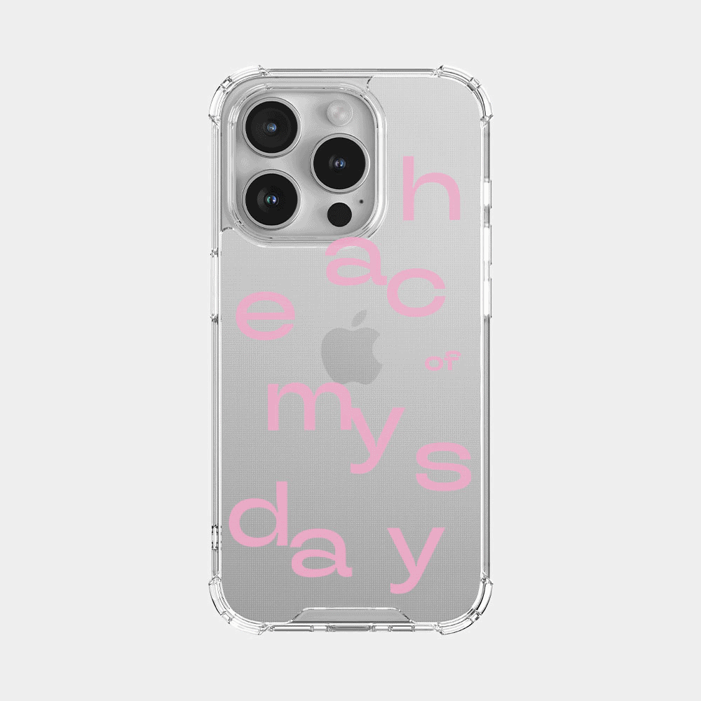 Each of Day Phone Case (Clear/Tank Clear/Clear card storage) (4色)