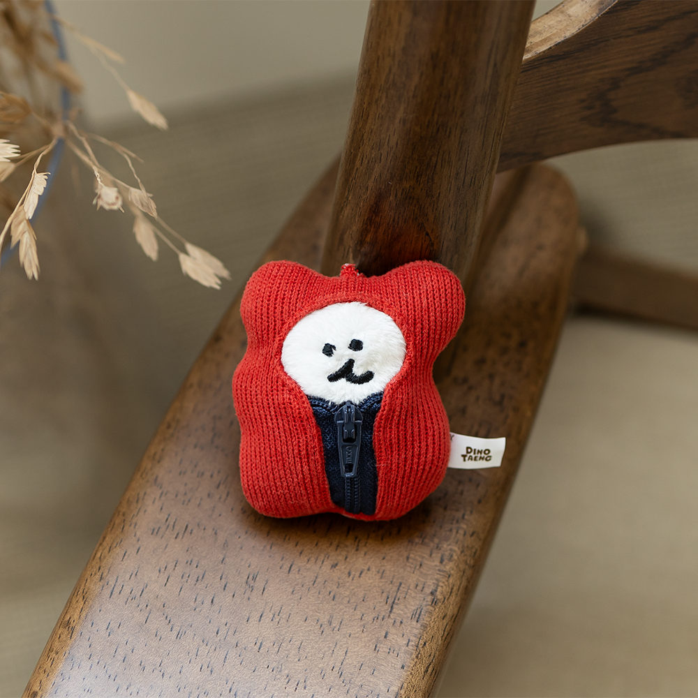 Dinotaeng Bobo in Sleepingbag Keychain