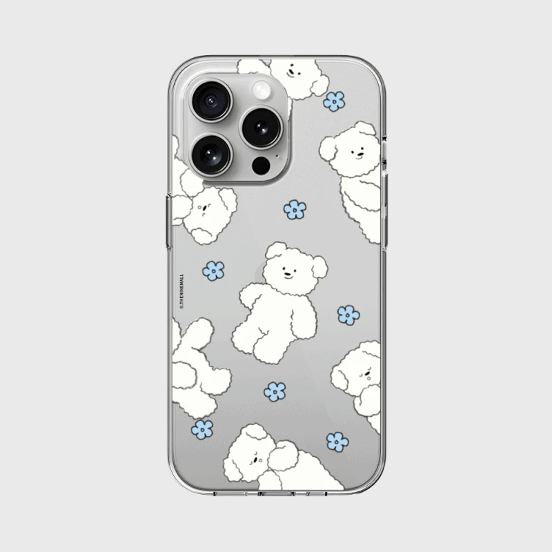 Pattern Crayon Ppokku Phone Case (Clear 透明殼)
