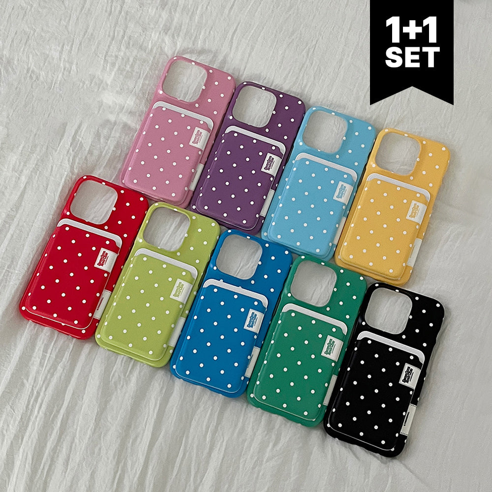 【Set】Coloring Dotted Label (Magsafe Hard) + Card Slot