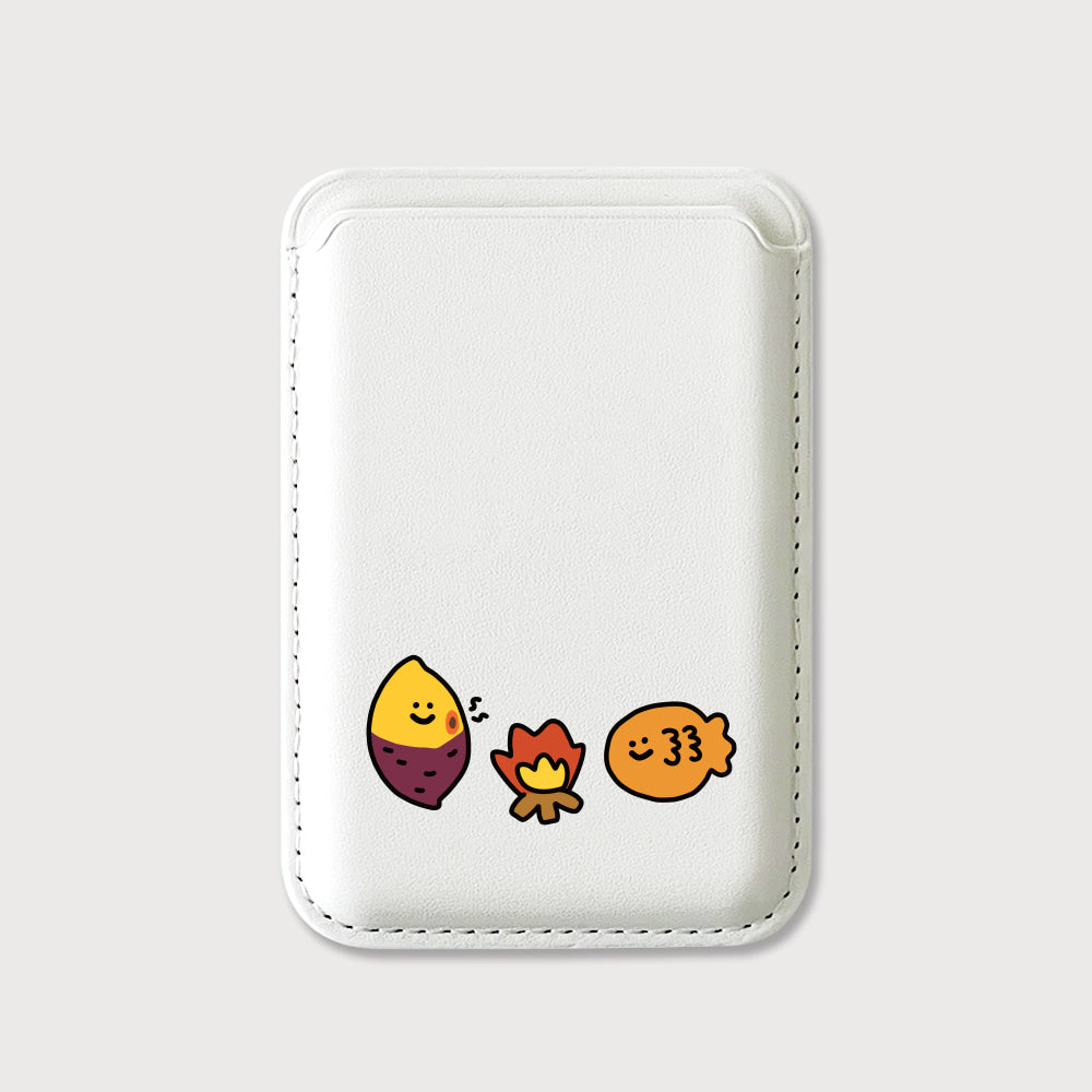 【85折加購✨】Cuter Sweet potato & Bungeo-ppang Magsafe Card Wallet