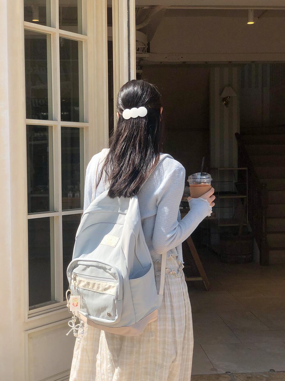 Ovuni Bon Voyage Backpack - Pastel blue