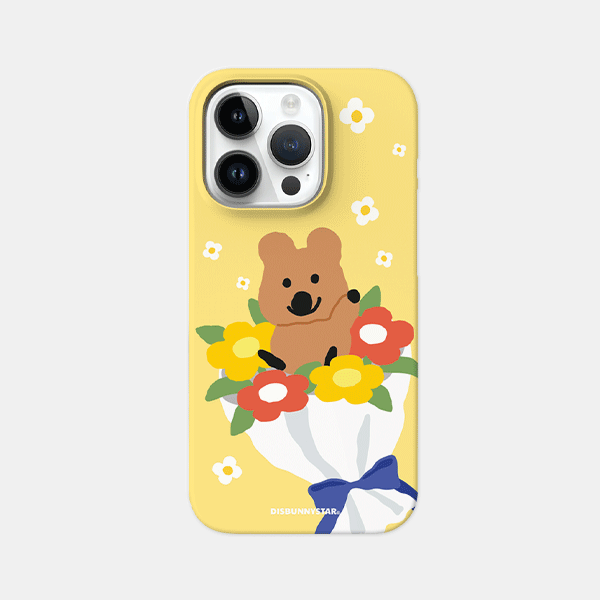 Disbunnystar Bouquet of Flowers Quokka Phonecase (Hard 硬殼) (3款)