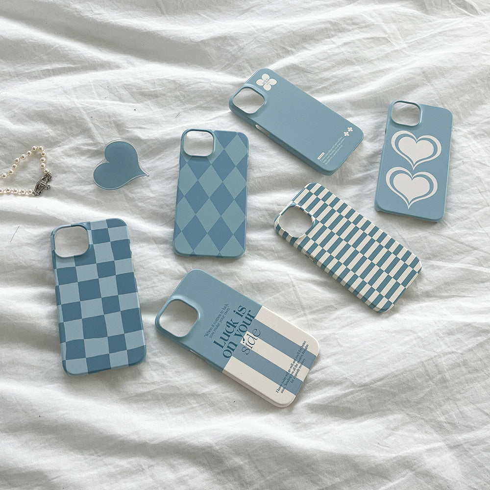 Coloring Blue Phone Case (Hard/Card Storage) (6款)