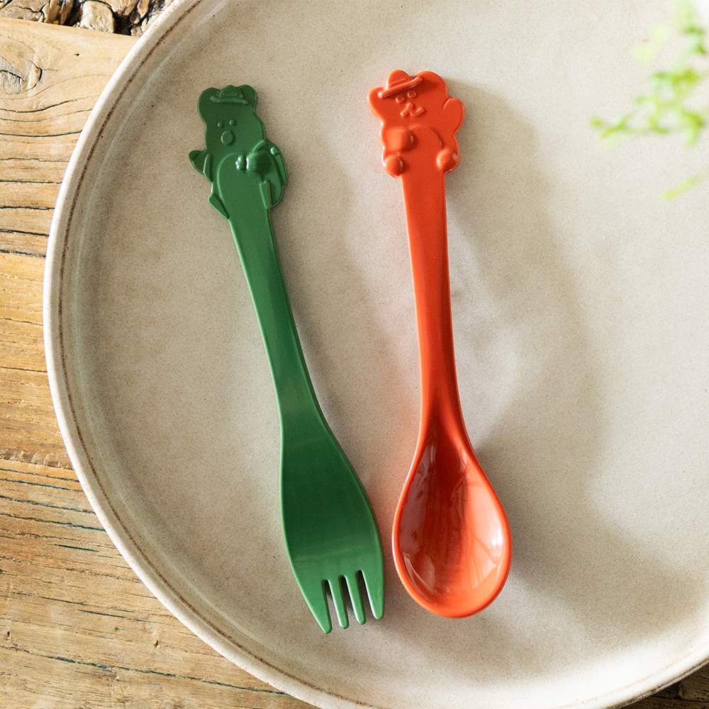 Dinotaeng Quokka & BOBO Picnic Cutlery Set