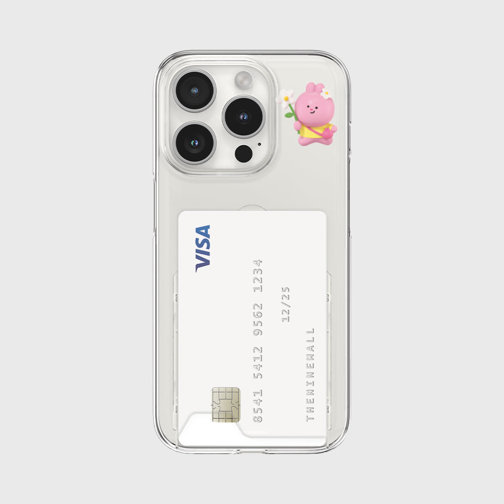 Tiny Daisy Windy Phone Case (Clear/Tank Clear/Clear Card Storage)