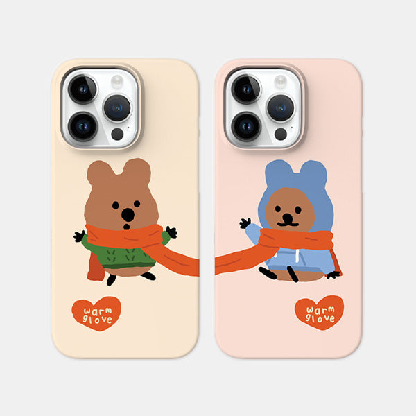 【情侶款💞】Disbunnystar Kongdak Muffler Phonecase (Hard 硬殼) (2款)