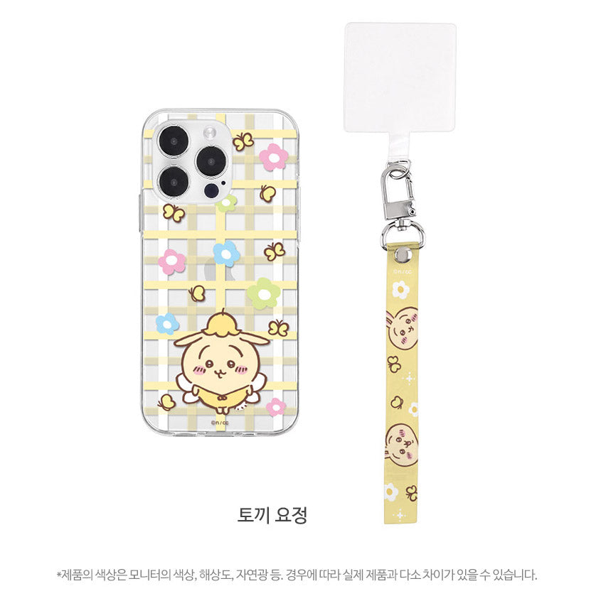Chiikawa Fairy Series Clear Case+Tag Strap (3款) 透明殼+手機繩