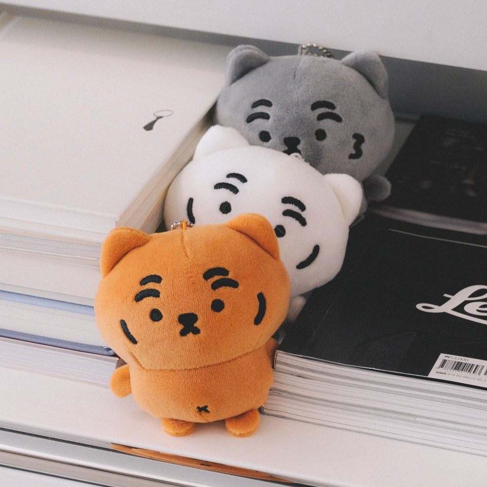 Muzik Tiger Fatty Mascot Keyring (3色)