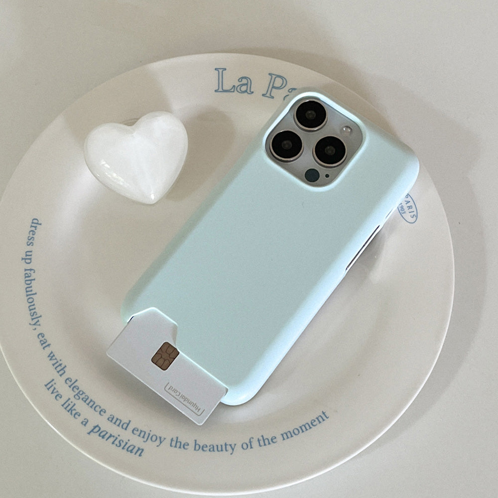 【Set】Butter Milk Muji (硬殼插卡款)+Resin Tok (5色)