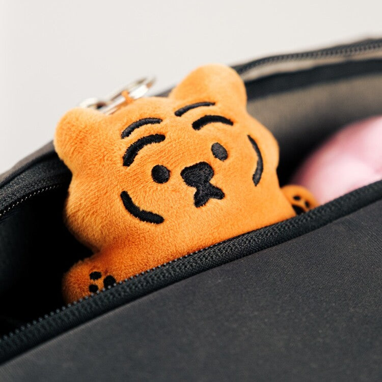 【現貨95折】Muzik Tiger Flat Doll Keyring #橙色老虎 #灰色老虎