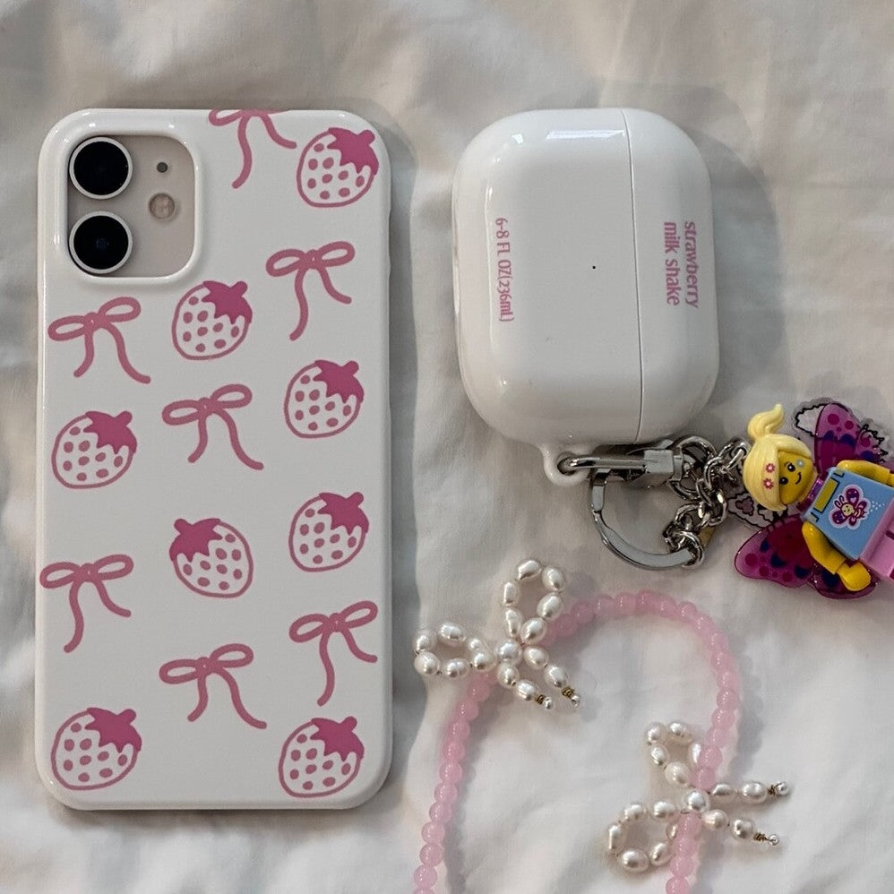 Strawberry Milk AirPods 3 Case