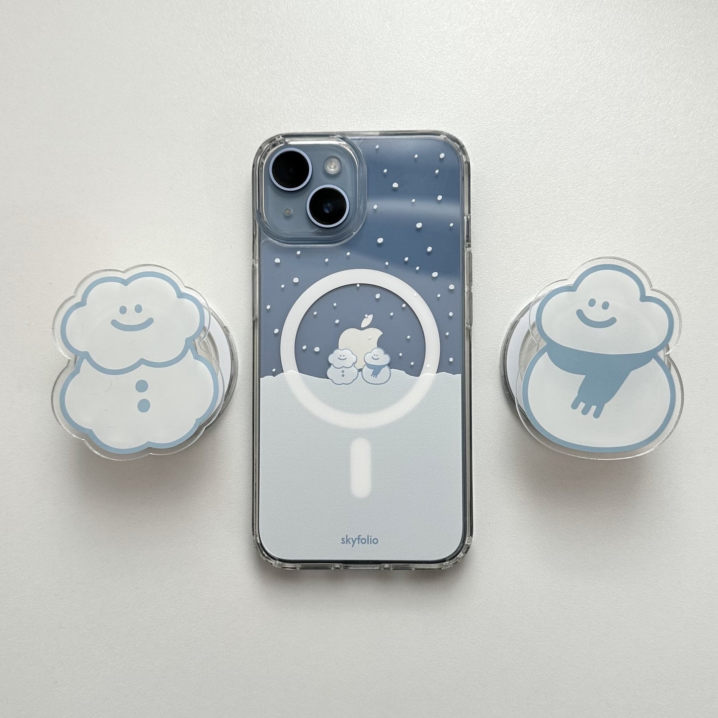 【可加購Tok】Skyfolio Cloud & Snowman Magsafe Case
