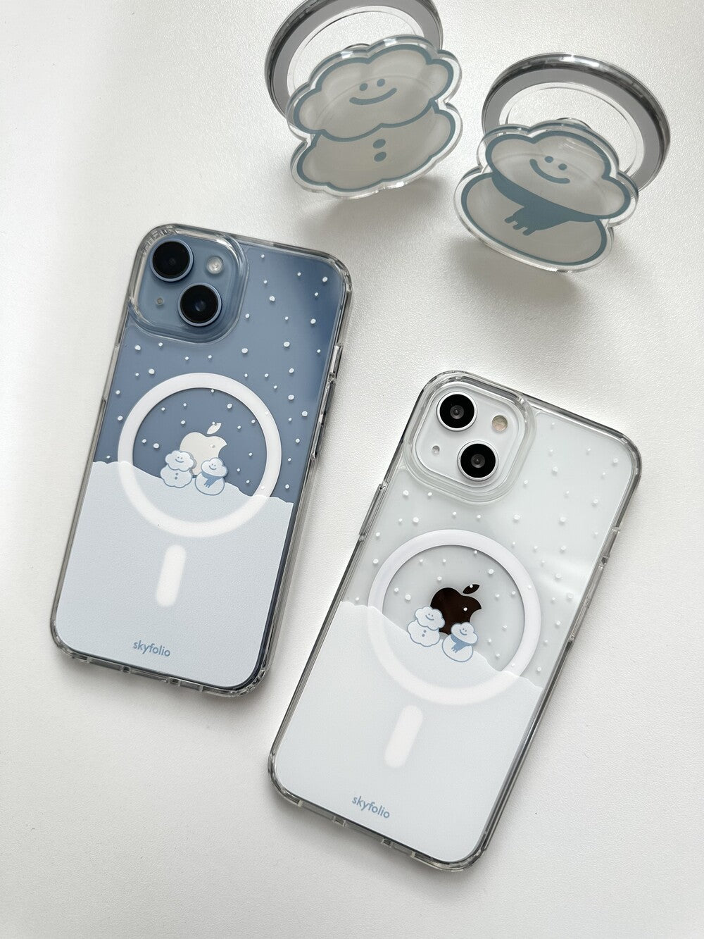 【可加購Tok】Skyfolio Cloud & Snowman Magsafe Case