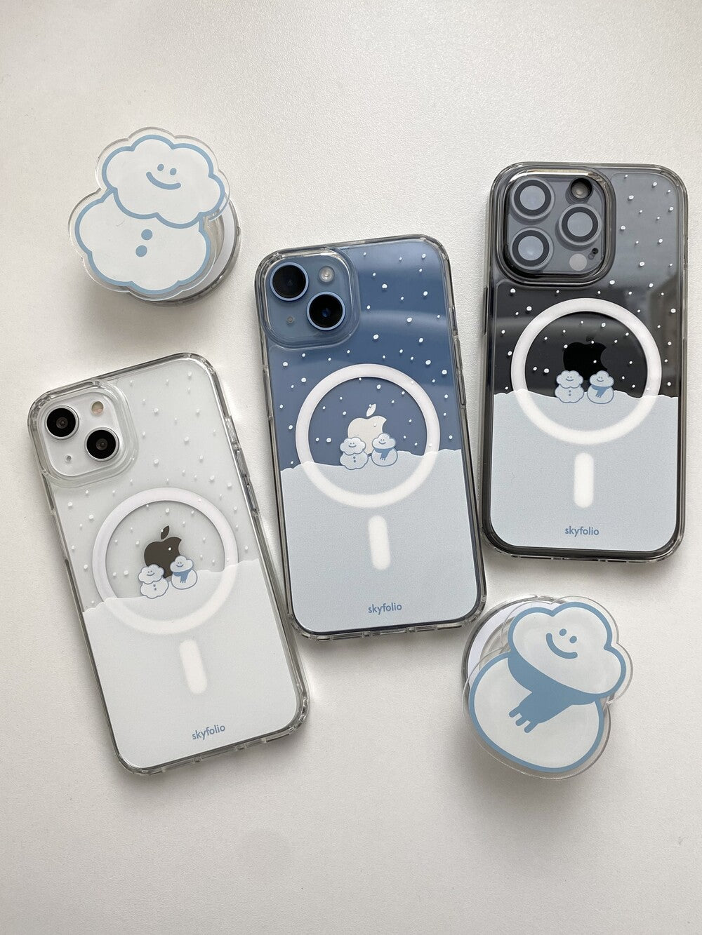 【可加購Tok】Skyfolio Cloud & Snowman Magsafe Case