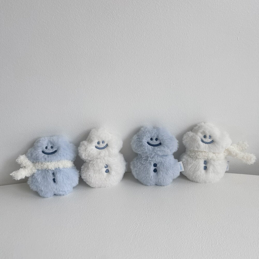 【送頸巾仔】Skyfolio Cloud snowman keyring (2色)