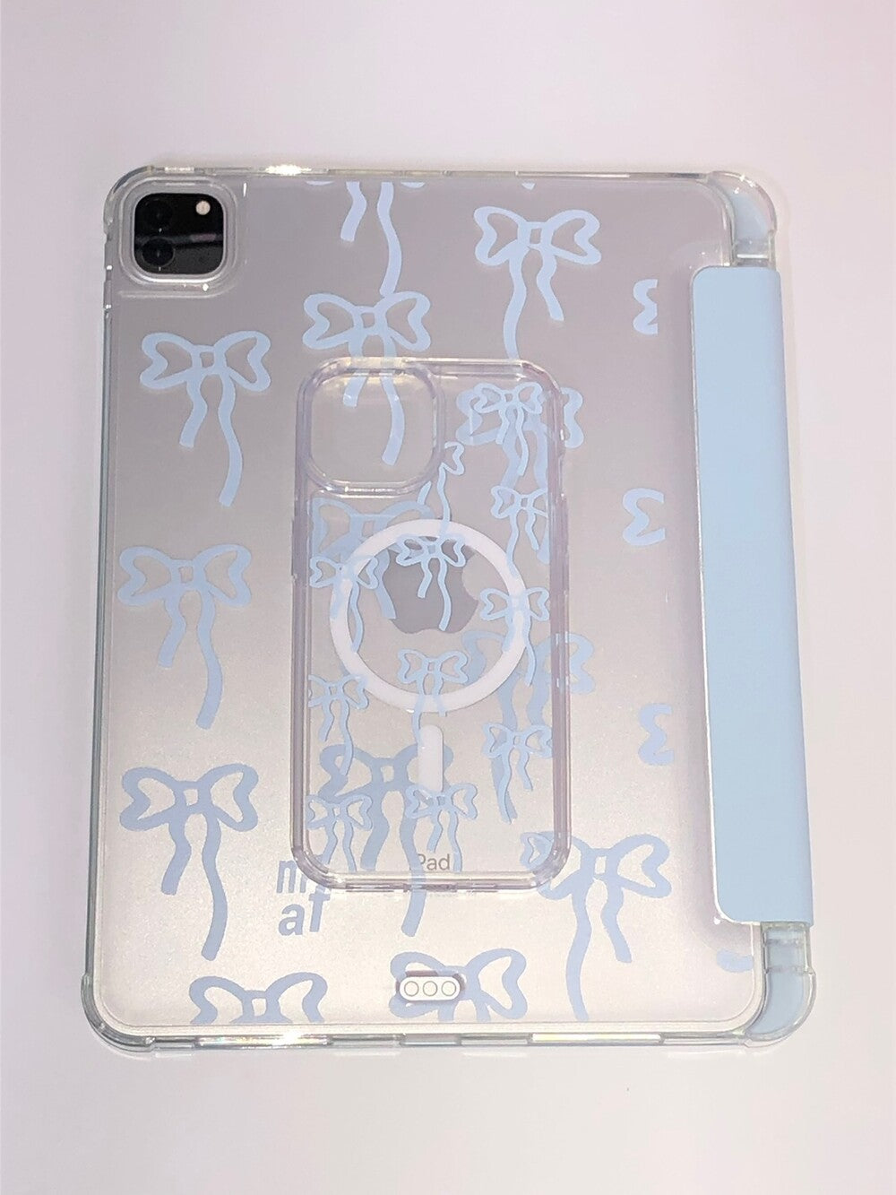 【現貨95折】Mafavarchive ballerina ribbon ipad case #Blue (10.9 inch)
