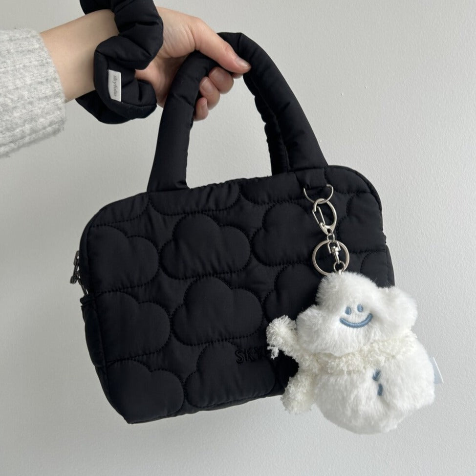 【組合優惠📢】Skyfolio Quilting bag & Cloud snowman keyring