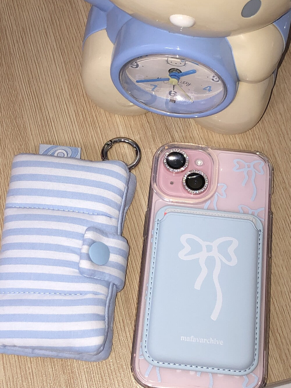 Mafavarchive Fluffy Wallet (Blue)