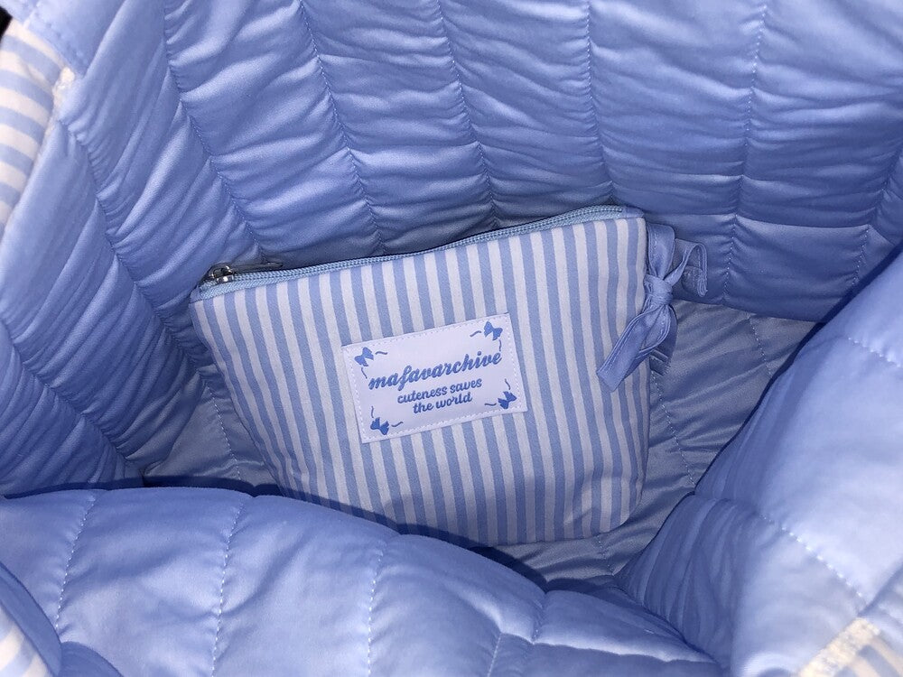 Mafavarchive mfa ribbon fluffy pouch (3 types)