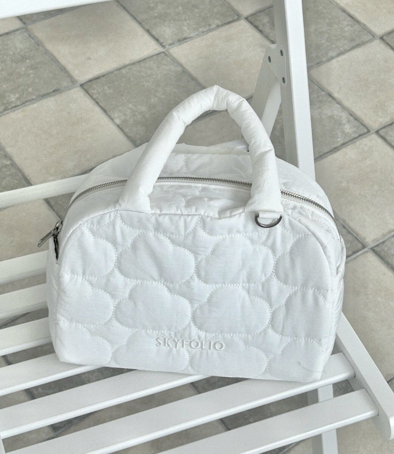 Skyfolio Cloud Quilting Bag (White)