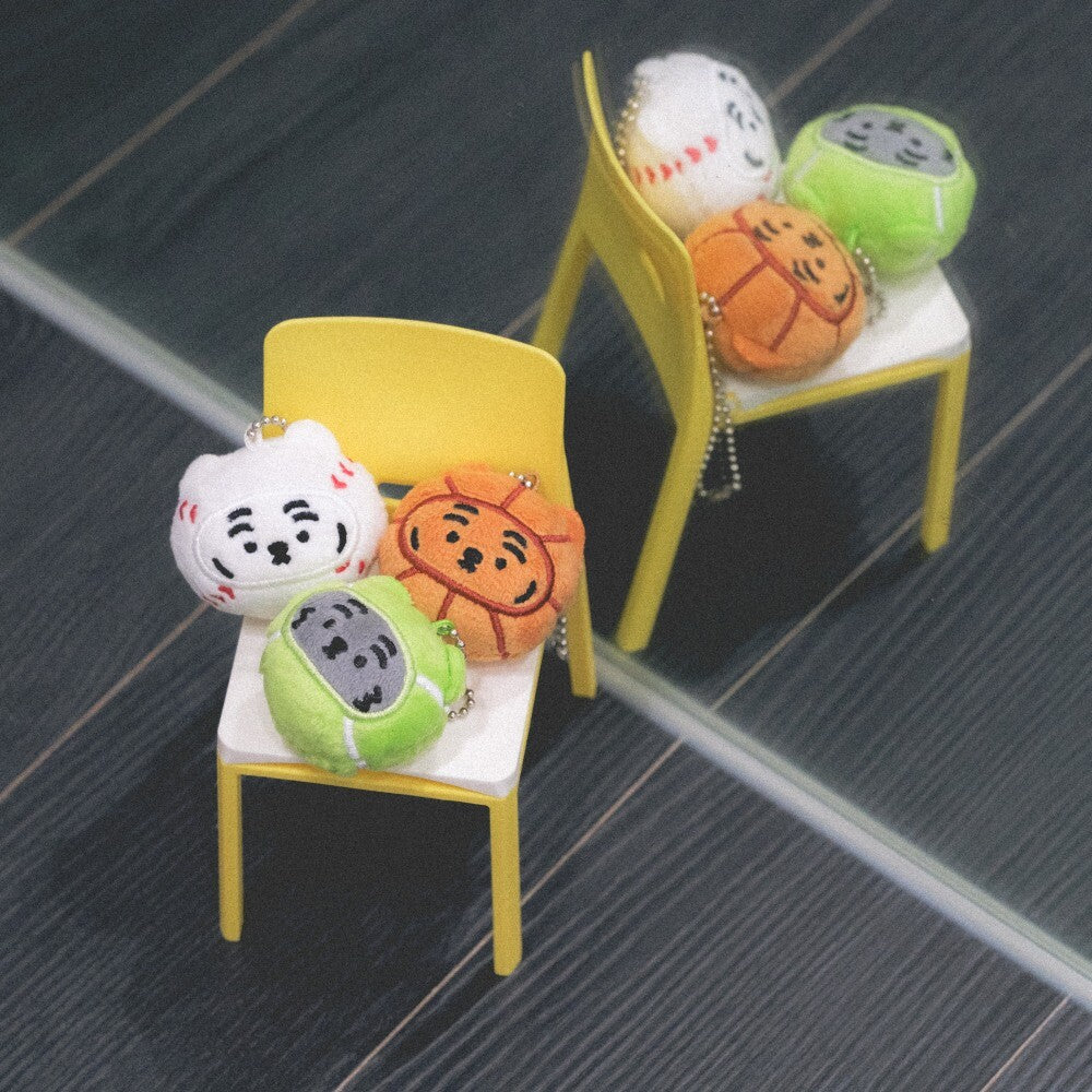 Muzik Tiger Ball Keyring (3款)