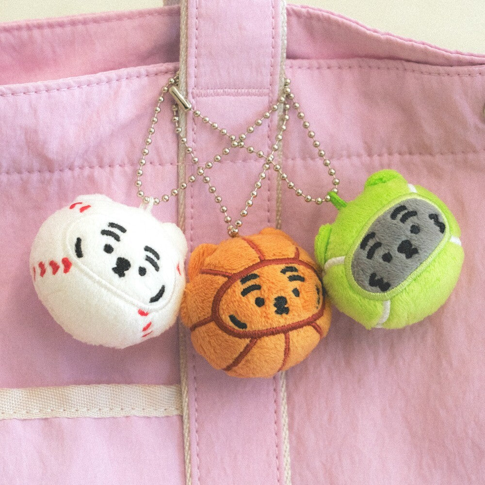Muzik Tiger Ball Keyring (3款)