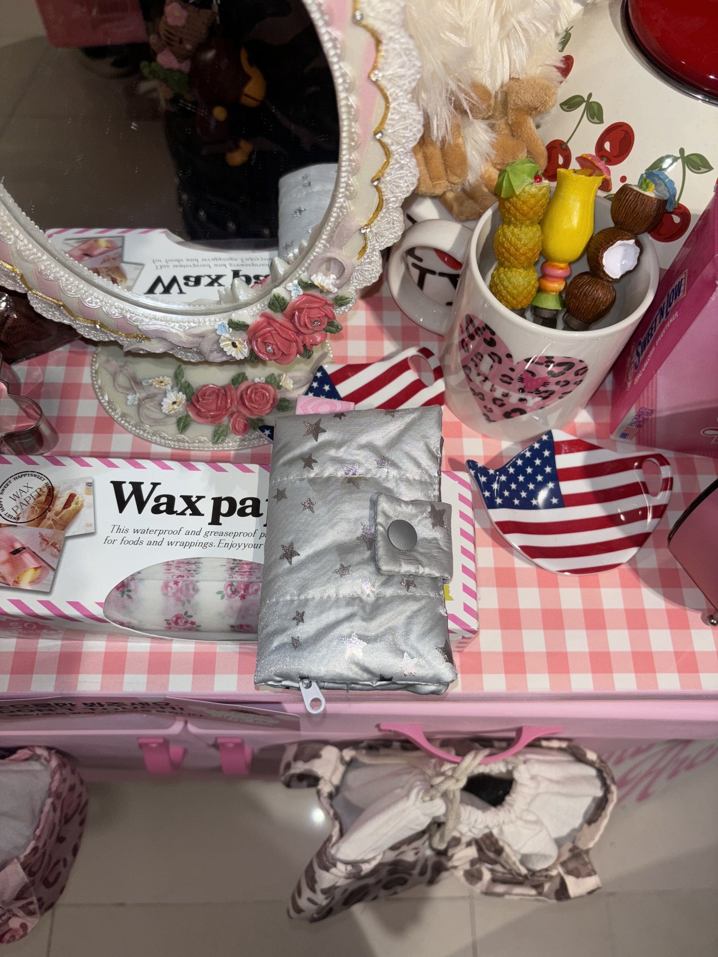 Mafavarchive Fluffy Wallet (Silver 2款)