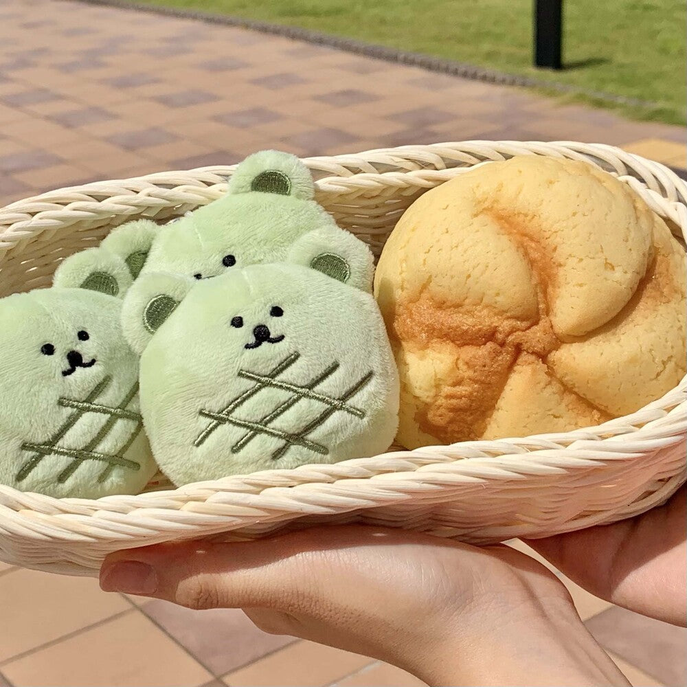 Jellyland Melon Bread Bear Keyring