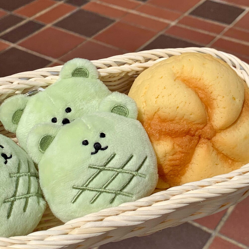 Jellyland Melon Bread Bear Keyring