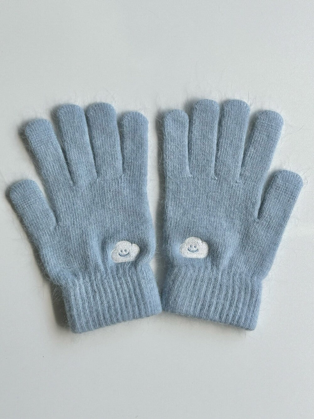 Skyfolio Angora Gloves 刺繡圖案手套