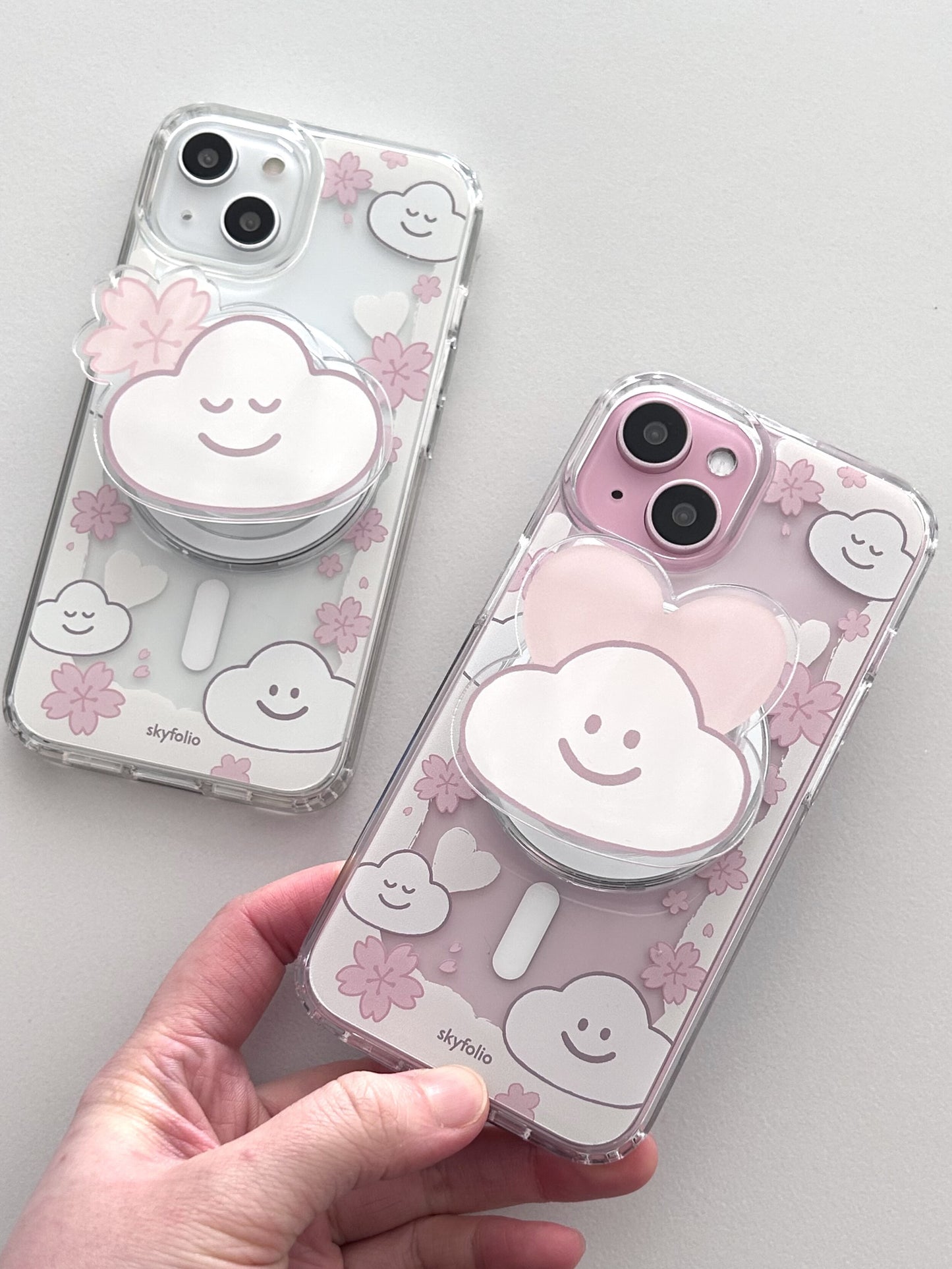 【加購價】Skyfolio Blossom Cloud Clear/Magsafe Case