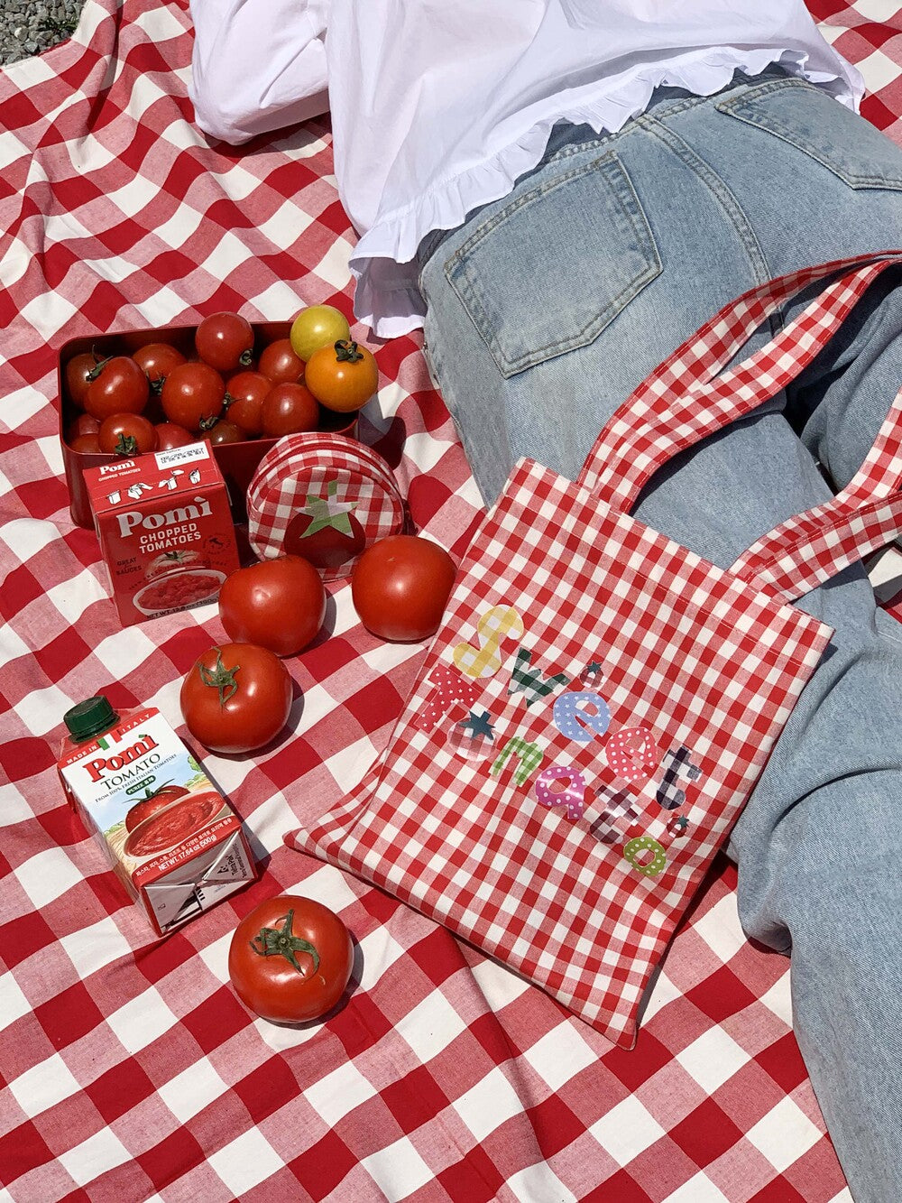 Jellyland Summer Picnic Bag #Tomato