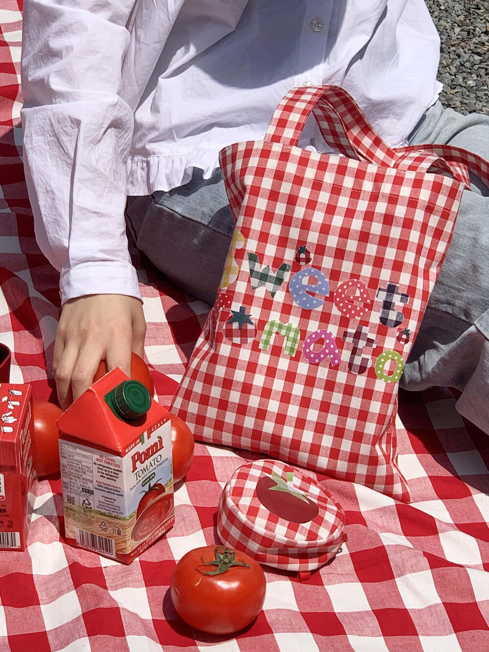 Jellyland Summer Picnic Bag #Tomato