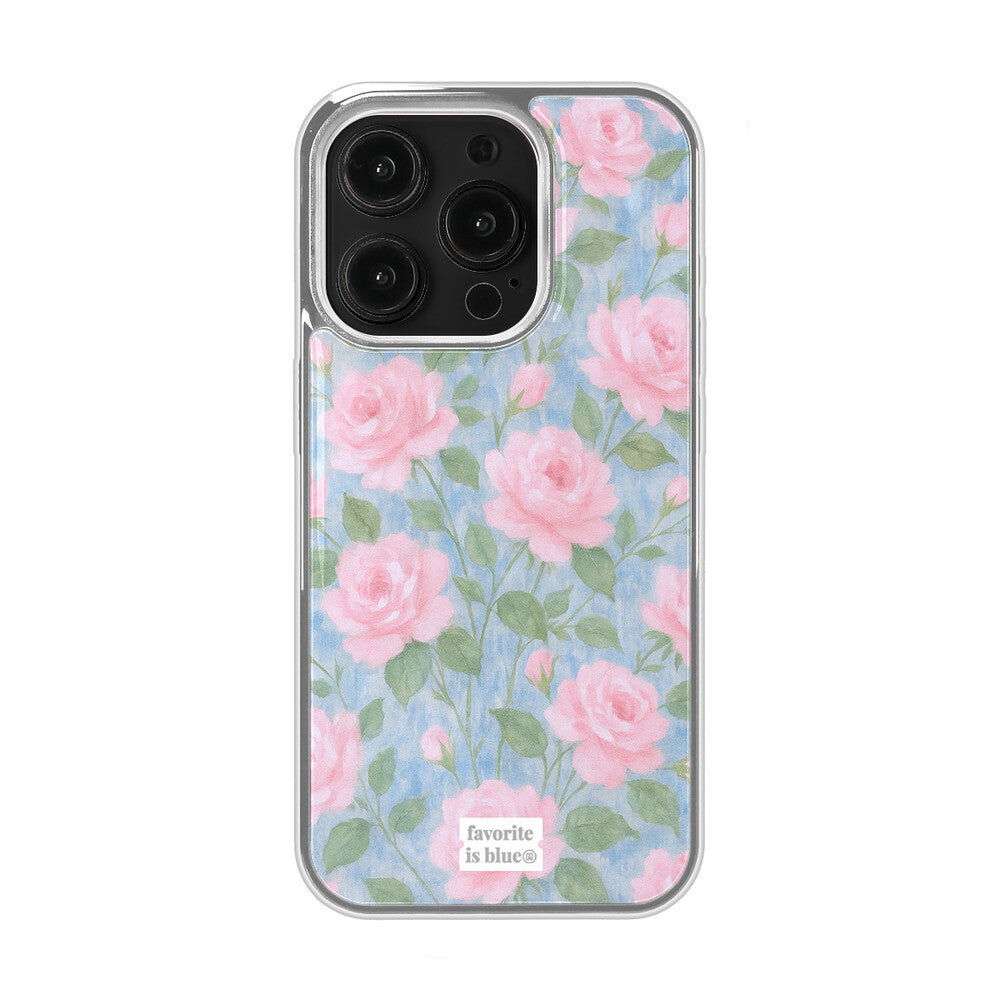 Midmaly Rose Phone Case (Silver Bumper)