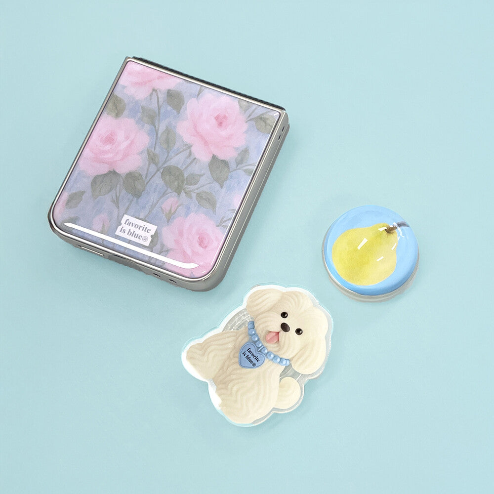 Midmaly Rose Phone Case (Silver Bumper)