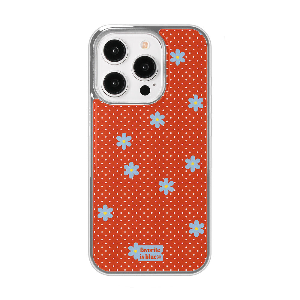 Midmaly Strawberry Phone Case (Silver Bumper)