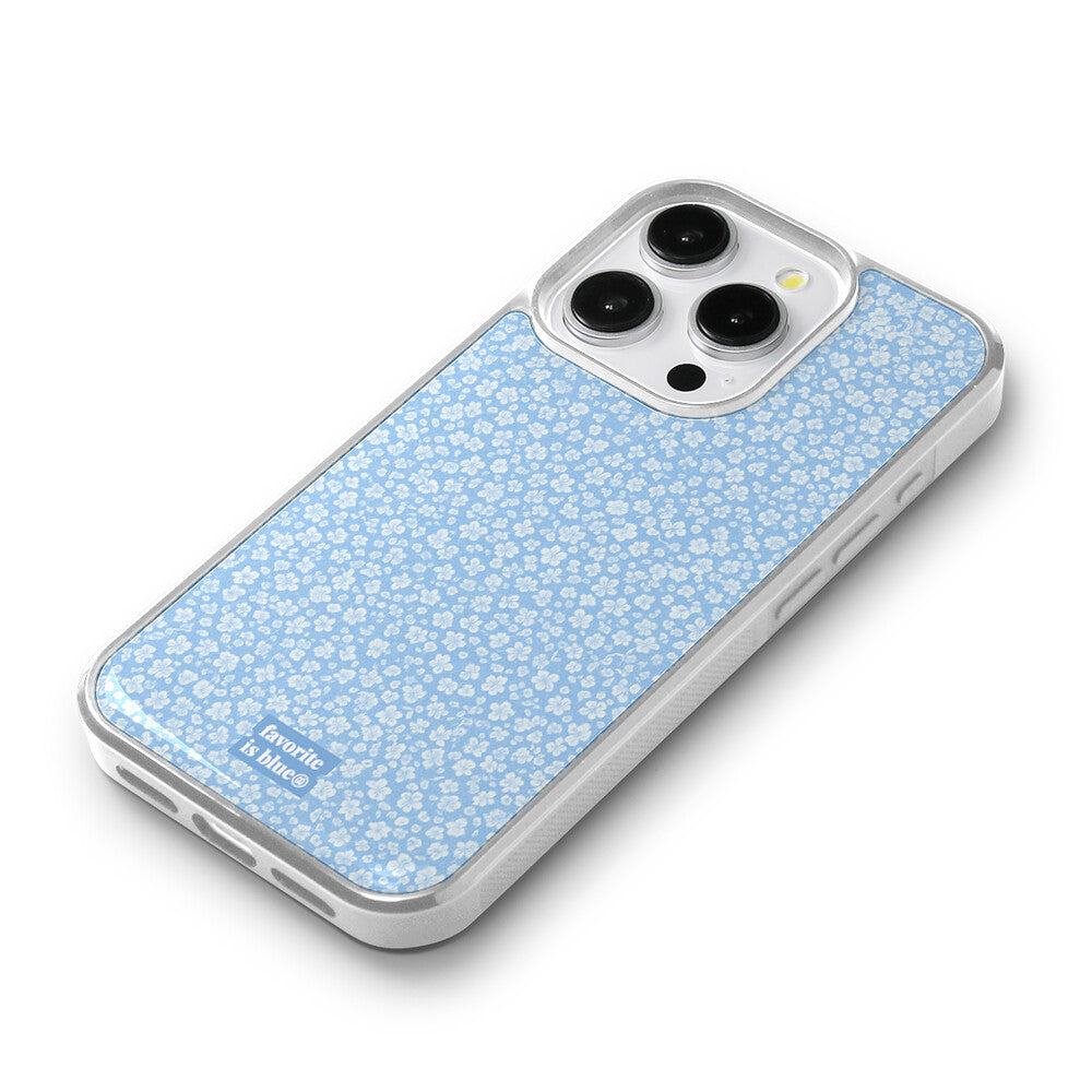 Midmaly Lavender Phone Case (Silver Bumper)