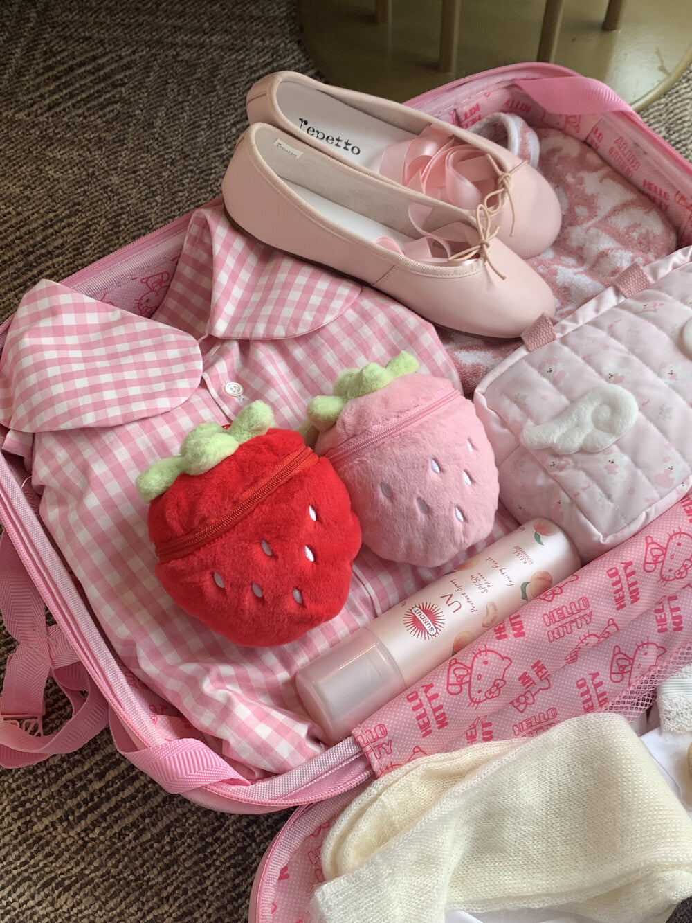 【新上架優惠🍓】Jellyland Pink Strawberry Pouch