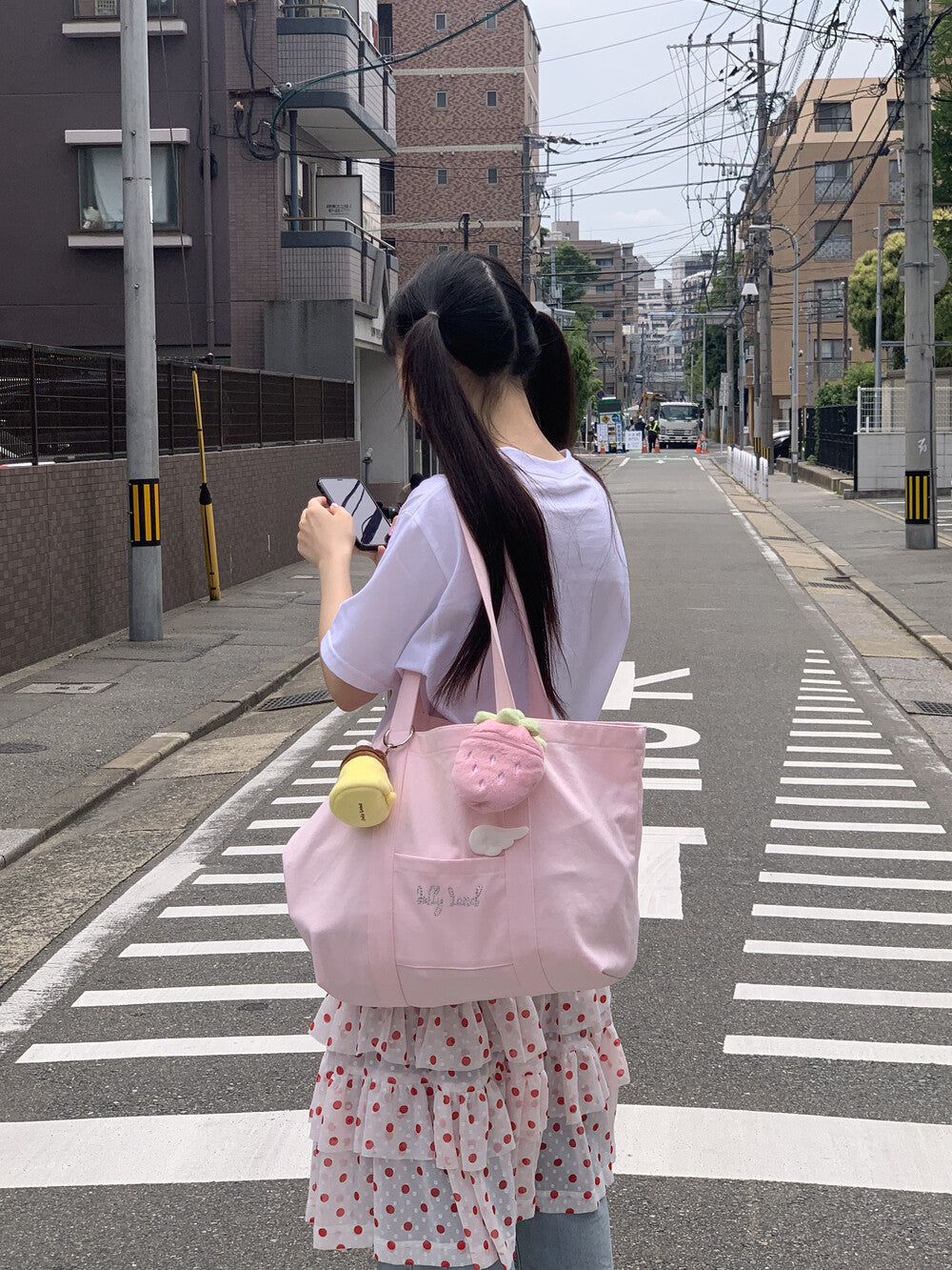 【新上架優惠🍓】Jellyland Pink Strawberry Pouch