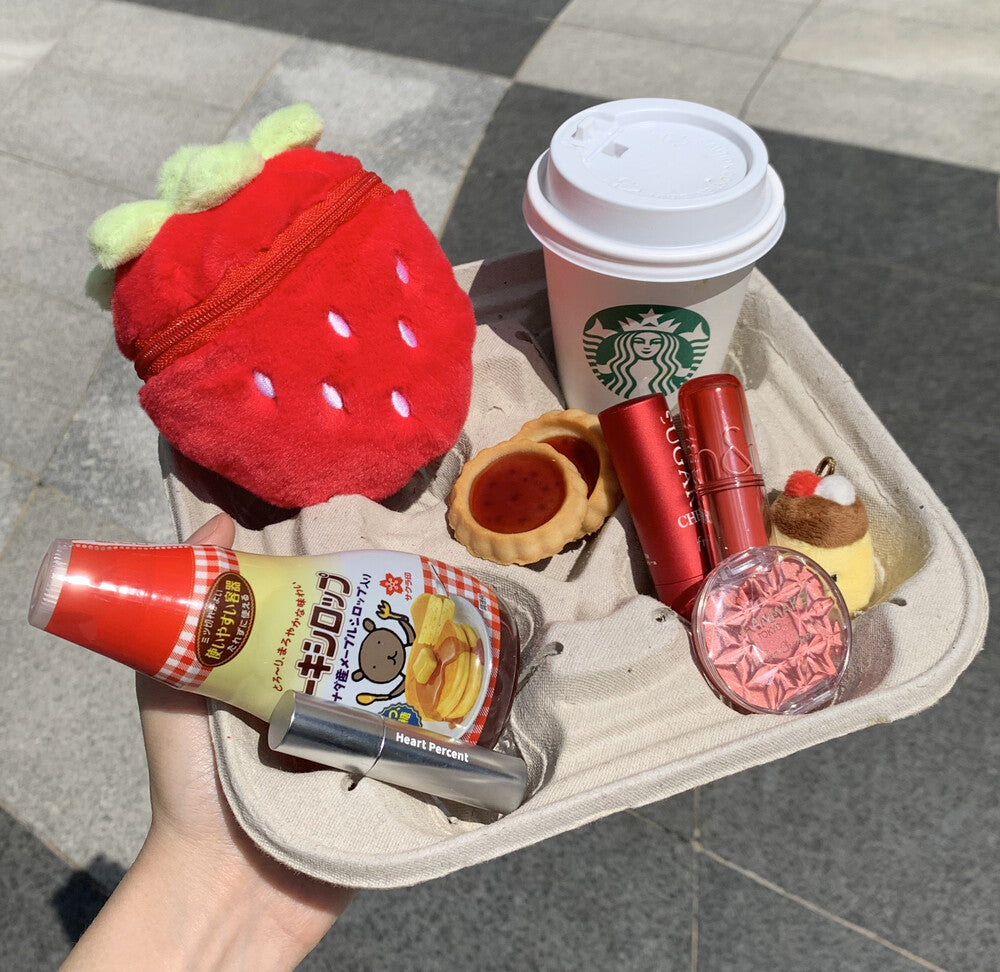 【新上架優惠🍓】Jellyland Red Strawberry Pouch