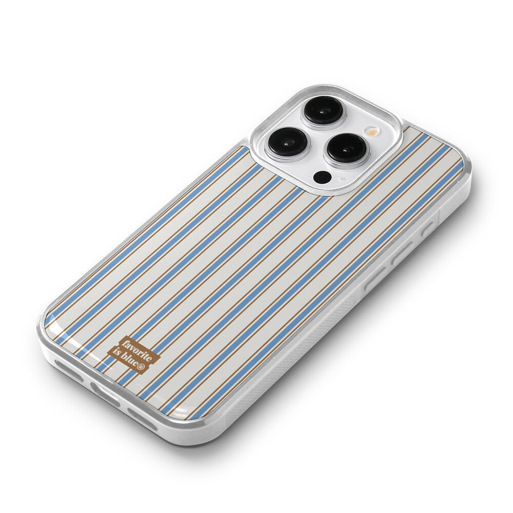 Midmaly Scarf Phone Case (Silver Bumper)
