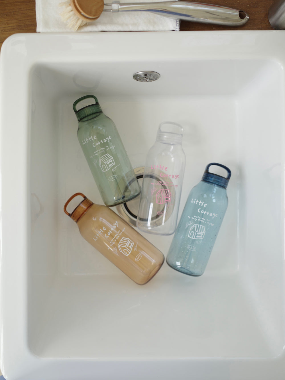 【Spring Sale】Olivet little cottage water bottle (kinto, 4 colors)