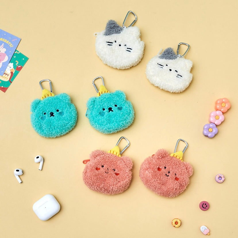Butter Shop Milk Cat Airpods/Coin Pouch