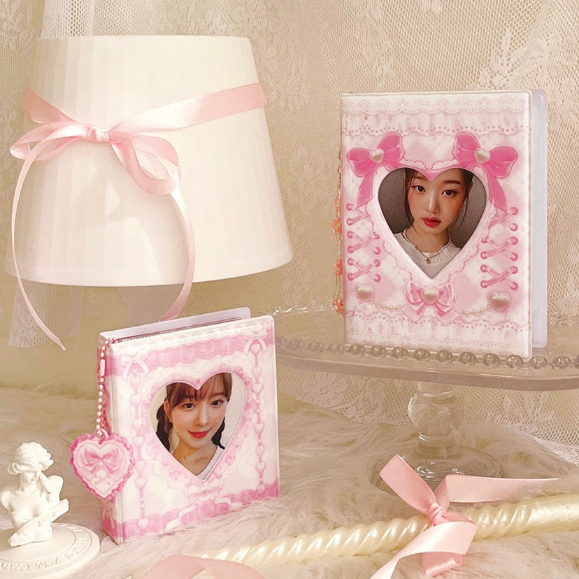 【多買優惠🎀】Ourmotif Pink Lace Series💕 11款 Collect Book 卡簿、卡套