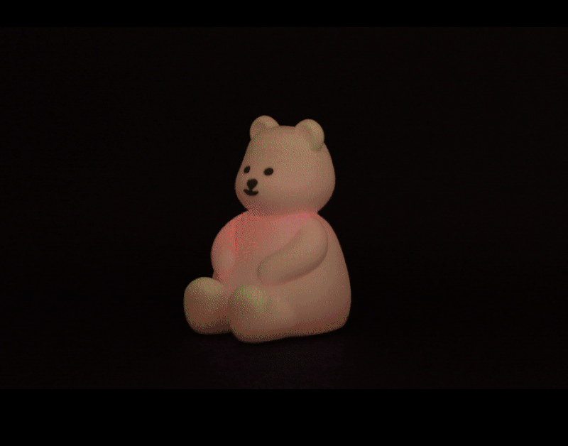 Dailylike Jelly Bear Mood Lamp 熊仔小夜燈