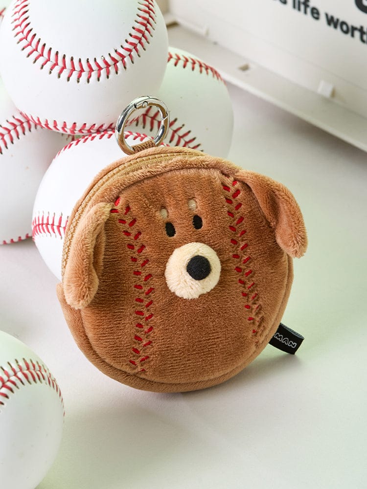 Joguman Woody Baseball Mini Pouch