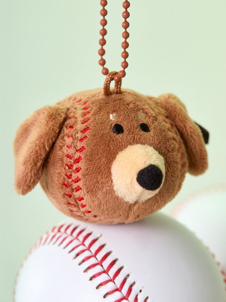 Joguman Woody Baseball Plush Keyring