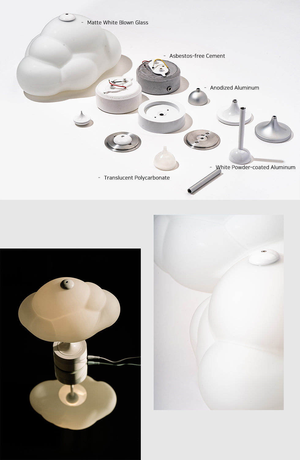 BMIX Studio Cloud Mobile Lamp