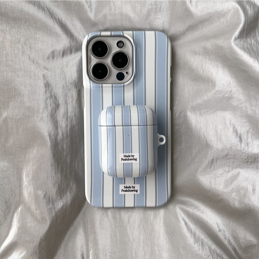 Peakdrawing Peakstripe airpod hard case